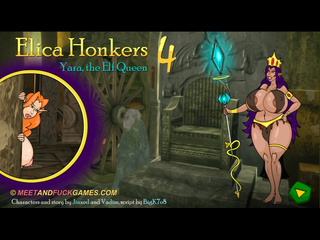erotic flash game elica honkers 4 yara, the elf queen for adults only